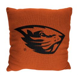 Oregon State OFFICIAL NCAA "Invert" Woven Pillow, 20" x 20"