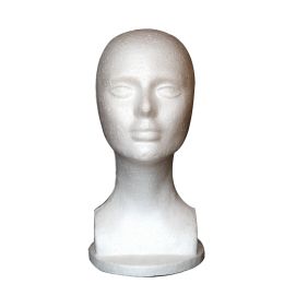 Female Foam Mannequin Manikin Head Model Shop Wig Hair Jewelry Display Stand