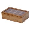 Oceanstar Bamboo Tea Box