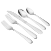 20 Piece Stainless Steel Flatware Set, Tableware set for 4