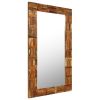 Wall Mirror Solid Reclaimed Wood 23.6"x47.2"