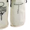 Corkscrew Printed Wine Bag; Assortment of 3; White and Black; DunaWest