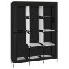 71" Portable Closet Wardrobe Clothes Rack Storage Organizer with Shelf Black