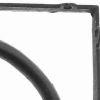 Metal Frame Wall Bracket with Curved Anterior; Antique Black; DunaWest