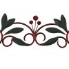 32 Inch Olive Branch Metal Wall Decor; Green And Brown