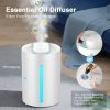 MOOKA Cool Mist Humidifier, 2-in-1 Top Fill Humidifier for Bedroom Large Room Baby Home