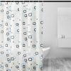 Shower Curtain Bathroom Curtain Big Cube Waterproof Shower Curtain Shower Curtain Waterproof Mildew Proof Dry Wet Separate