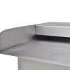 Rectangular Waterfall Pool Fountain Stainless Steel 11.8"