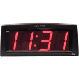 AcuRite 7-inch Jumbo Intelli-Time Alarm Clock