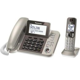 Panasonic KX-TGF350N DECT 6.0 Cordless Phone - Silver, Black