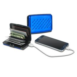 Viatek Pocket Jump Card Holder Wallet and 2300mAh Power Bank Portable Charger