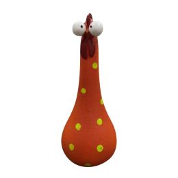 Silly Chicken Decor Resin Hen Ornaments Garden Decoration Outdoor Statues Desktop Decorations For Office Figurines Home Decor (Color: H)