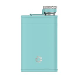 Healter Men's Hip Flask;  Portable Pocket Stainless Steel Flask;  Whiskey Flask for Outdoor Camping Climbing Hiking Picnic (Color: Green)