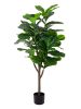 Artificial Tree-Faux Tropical Fake Plan  3.5 Ft Tall Aritificial Tree for Home Decor - Living Room;  Garden;  Office Indoor/Outdoor;  120cm