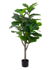 Artificial Tree-Faux Tropical Fake Plan  3.5 Ft Tall Aritificial Tree for Home Decor - Living Room;  Garden;  Office Indoor/Outdoor;  120cm