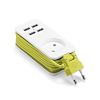 EU Plug Power Strip 220V 1.5m Cable EU Wall Socket