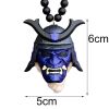 Samurai Kabuto Helmet Hannya Japanese Oni - Car Rear View Mirror Charm Car accessories Rear View Mirror Pendant Car Decoration