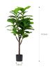 Artificial Tree-Faux Tropical Fake Plan  3.5 Ft Tall Aritificial Tree for Home Decor - Living Room;  Garden;  Office Indoor/Outdoor;  120cm