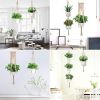 Macrame Plant Hangers with Hooks Hemp Rope Braided Hanging Planter Baskets