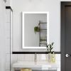 LED Lighted LED Lit Mirror Rectangular Fog Free Frameless Bathroom Vanity Mirror