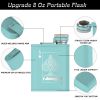 Healter Men's Hip Flask;  Portable Pocket Stainless Steel Flask;  Whiskey Flask for Outdoor Camping Climbing Hiking Picnic