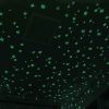 100/40Pcs 3D Glow in the Dark Stars Ceiling Wall Stickers Cute Living Home Decor